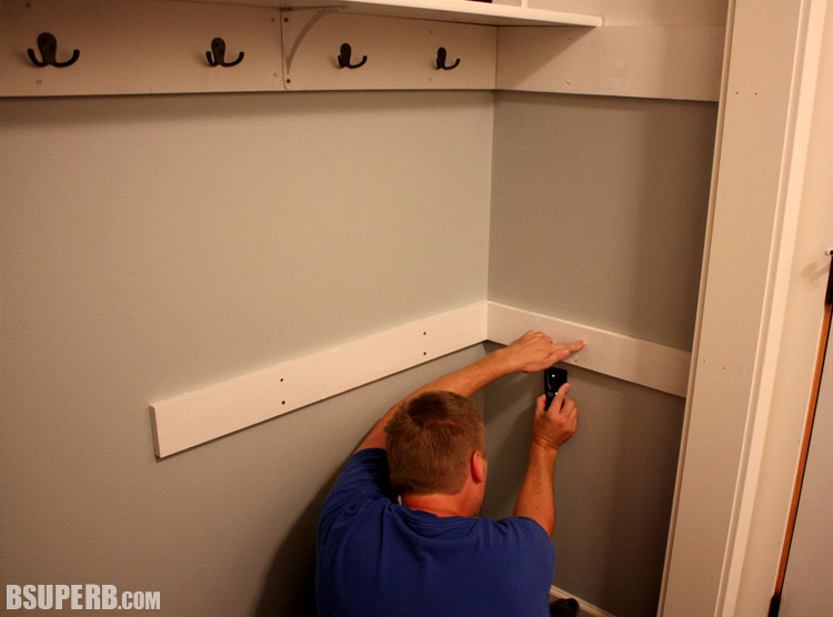 DIY Closet to Mudroom Makeover - great tutorial and tips