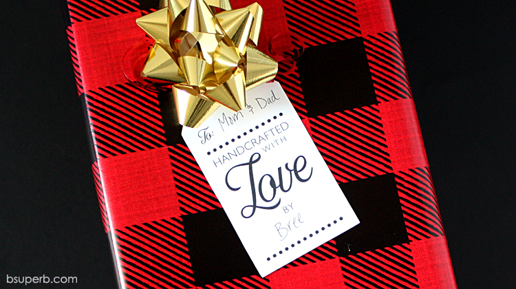 Handcrafted Gift Tag