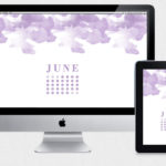 June Desktop and iPad Wallpaper {Free Download}