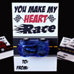 Race Car Valentine + Free Printable