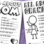 Mother’s Day Questionnaire & Coloring Page – Free Printable