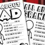 Father’s Day Questionnaire & Coloring Page – Free Printable