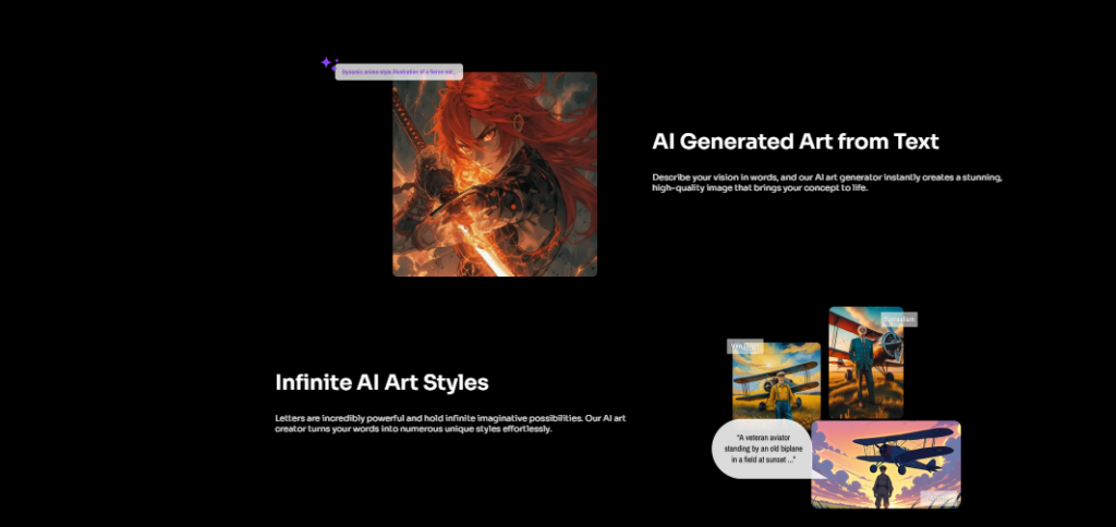 Exploring Infinite AI Art Styles with PicLumen
