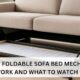 Foldable Sofa Bed