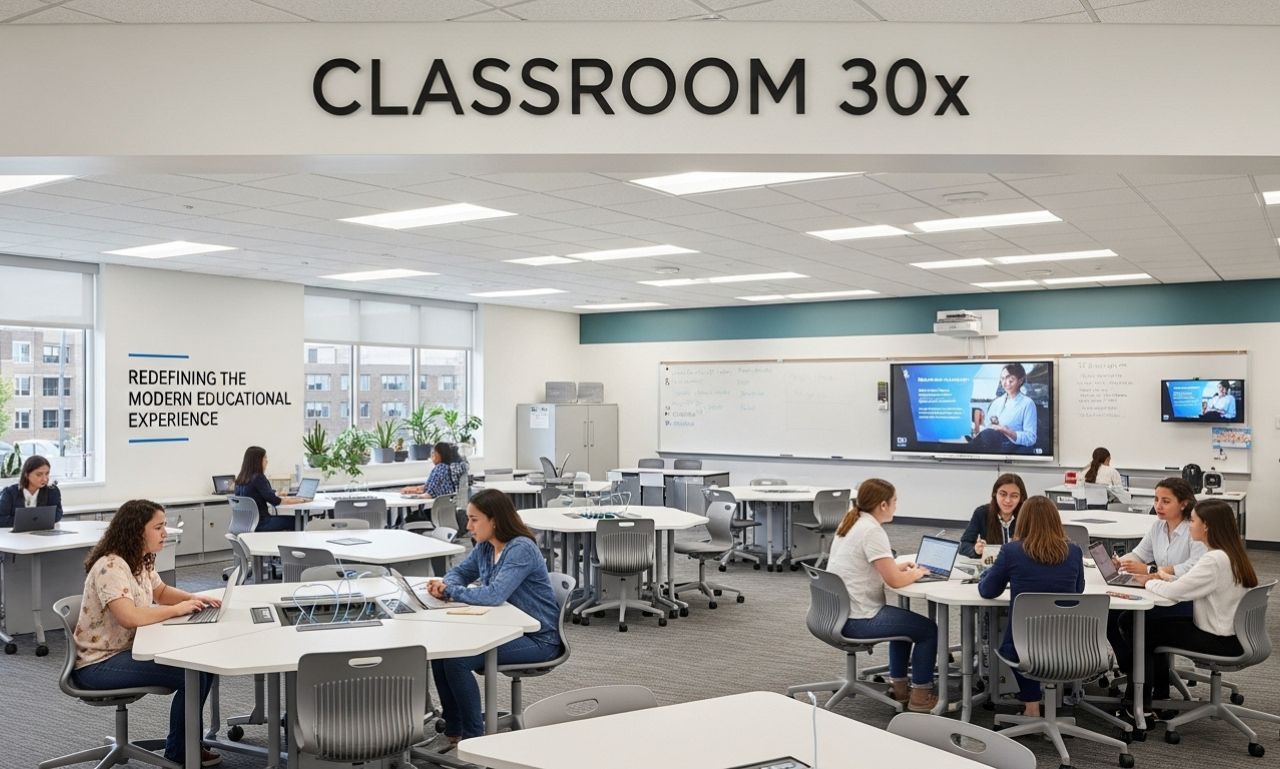 Classroom 30x: Redefining the Modern Educational Experience
