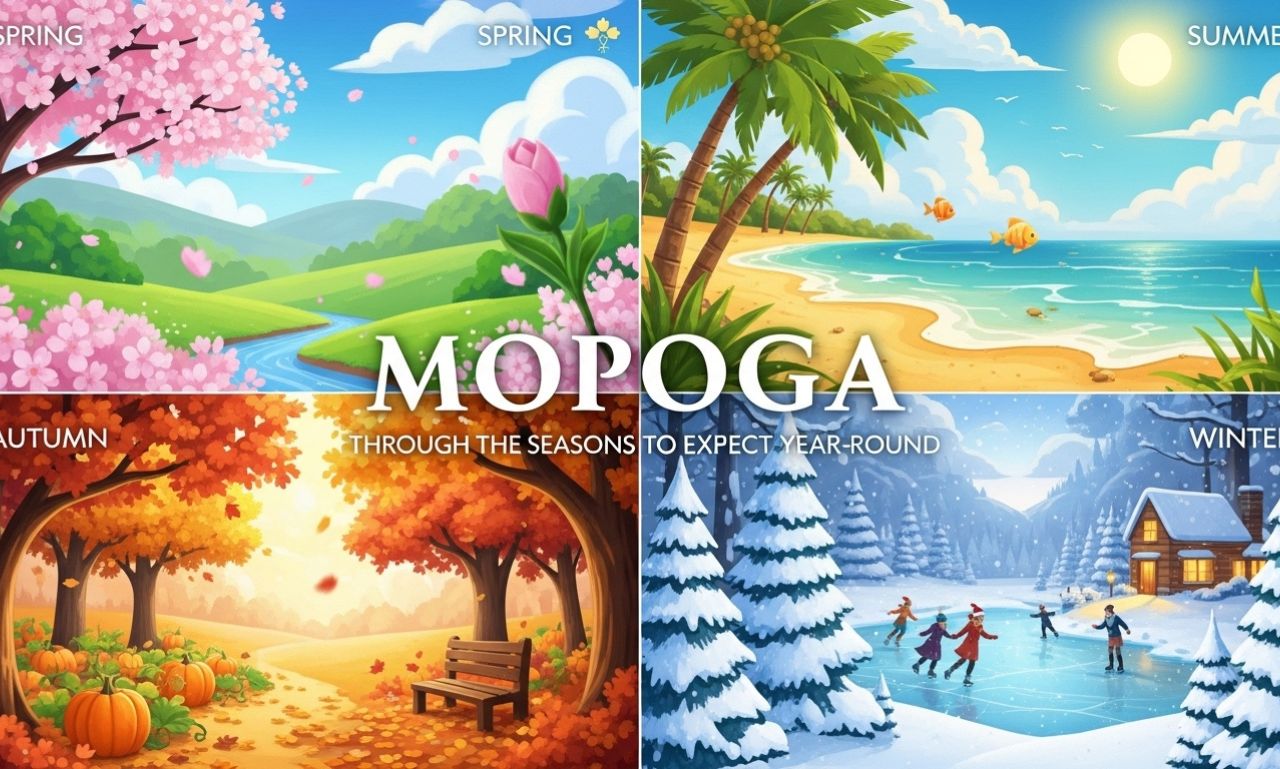Mopoga: Through the Seasons to Expect Year-Round