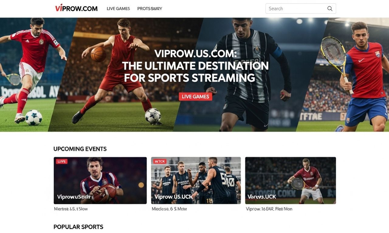 viprow .us.com: The Ultimate Destination for Sports Streaming