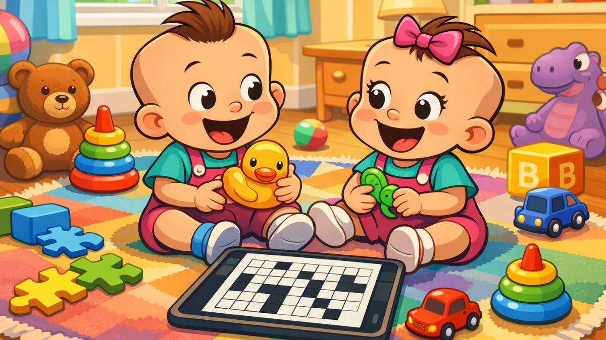 phil or lil of rugrats crossword